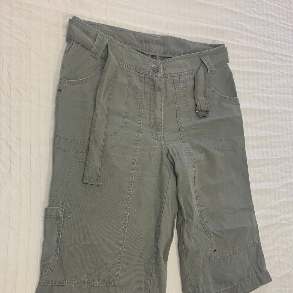 🦚🦚🦚 COTTON GINNY WOMENS CAPRIS PANTS 100% COTTON SIZE 14PLUS 🦚🦚🦚